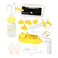 thumbnail image 2 of Almencla All in Hydraulic Brake Oil Bleed Kits Road Bike Bleeding Injecting Gloves Nylon Head, 2 of 7
