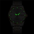 thumbnail image 5 of GUANQIN Men Day Date Luminous Analog Japanese Automatic Self Winding Mechanical Wrist Watch with Stainless Steel Bracelet Rhinestone Dial, 5 of 5