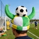 thumbnail image 5 of Sombreros de Fútbol de Vaquero Verdes para Fiestas de Fútbol Tridimensionales. Sombreros con Temática de Fútbol., 5 of 6