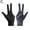 Black, variant on 3 Finger Billiard Gloves Antiskid Soft Snooker Gloves Breathable W3X4