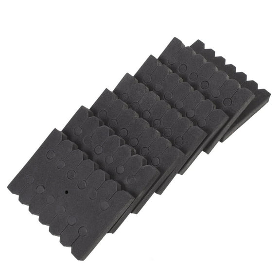 WRITWAA 7Pcs Eva Arrow Separator Rack Black Square Shape Arrow Bow Accessories