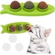 thumbnail image 1 of Verde - Bola de hierba gatera 3 en 1, juguete de pared con hierba gatera, para limpiar los dientes y atraer gatos (1 ud.), 1 of 5