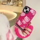 thumbnail image 1 of Correa de muñeca de felpa de Hello Kitty de dibujos animados dulce y fresco para funda de teléfono Iphone15promax 14 Lindo 13 Todo incluido 12, 1 of 4