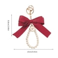 thumbnail image 3 of ZPAQI Fashionable Keychain with Ribbon Bowknot Key Accessory for Girls Bag Decoration, 3 of 21