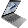 thumbnail image 3 of Lenovo IdeaPad 3i 15" HD Touchscreen Laptop, Intel Core i3-1115G4 Processor, 8GB RAM 256GB SSD, Webcam, WiFi, Bluetooth, Windows 11 Home in S Mode, Gray, 3 of 5