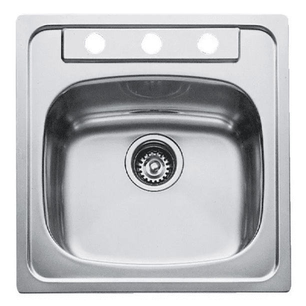 Tarja Teka de empotre 51cm * 53cm 1c 3t Acero Inox