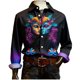 thumbnail image 2 of Ceisia Men Color Block Long Sleeve Zipper Casual Daily Outdoor Versatile Gift Fashion Athletic Top, 2 of 5
