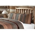 thumbnail image 3 of Rustic Sham Red Patchwork Quilted Beckham Cotton Bedroom Decor TCC Brands, 3 of 3