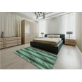 thumbnail image 4 of Ahgly Company Indoor Rectangle Patterned Mint Green Area Rugs, 8' x 12', 4 of 6