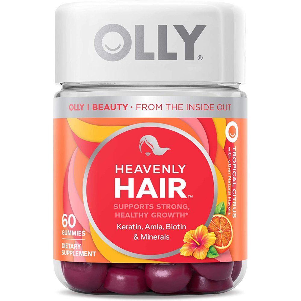 OLLY Heavenly Hair Gummies, Supports Strong Healthy Hair Growth