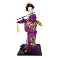 thumbnail image 2 of kowaku Collectible Figurine, Miniature Asian Statue, Traditional Japanese Kimono, Geisha Doll, Kabuki Doll for Desk, Wardrobe, Bedroom H, 2 of 9