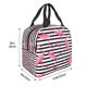 thumbnail image 3 of Disketp Flamingos for Insulated Lunch Bag for Women and Men, Perfect for Work, Hiking, Picnic, 3 of 8
