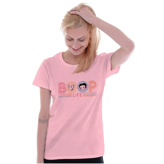 Boop Life Cute Betty Pudgy Adorable Women's T Shirt Ladies Tee Brisco Brands S