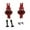 Red, variant on 2Pcs RC Car Front and Rear Differential Accessories 28T Diff Gear Part Upgrade for Wltoys 1:28 284161 K989 K969 284131 DIY Modification