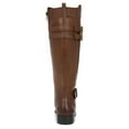 thumbnail image 4 of Naturalizer Women's Jessie Knee High Boots Cinnamon Brown Wide Calf 7M, 4 of 5
