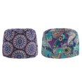 thumbnail image 4 of 2 uds., Gorro para , gorro de limpieza, gorro de quimioterapia para trabajo a prueba de polvo, envoltura para la cabeza + multicolor Macarena Gorro médico ajustable unisex, 4 of 5