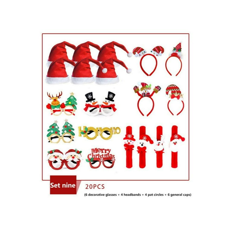 Christmas Photobooth Kit 20pcs Set Party Goods Christmas Photobooth Kit 20pcs Set Party Goods