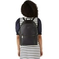 thumbnail image 2 of Kate Spade New York Women's Leila Pebbled Leather Large Dome Backpack Bag, Black, 2 of 4