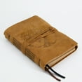 Leather Journal for women and men embossed 8 x 6 inch Handmade Lined ...