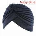 thumbnail image 7 of Racing Butterfly Fashion Men Women Stretchable Soft Indian Style Turban Hat Head Wrap Band Cap, 7 of 7