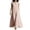 Pink, variant on Women's Summer Linen Dresses Plus Size Kaftan Sleeveless Long Dress Boho Sundress Vacation Wear with Pockets
