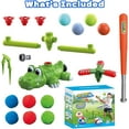 thumbnail image 7 of 4-in-1 Kids Water Sprinklers T Ball Set & Water Ball Toy, Crocodile Baseball Sprinkler for Backyard Outdoor Summer Toys for Boys Girls Outside Yard Water Game Toys for Kids Toddlers Ages 3-8, 7 of 7