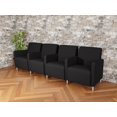 thumbnail image 2 of Lesro Ravenna Lounge Réception 4 Places Tandem Noir, 2 of 5