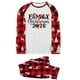 thumbnail image 2 of Blusa y pantalones con estampado a cuadros para hombre y papá, ropa familiar, pijamas, blusa y pantalones de poliéster, 2 of 3