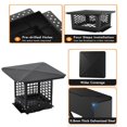 thumbnail image 4 of QinaQin Precisionauto Chimney Cap, Steel with Mesh Cover, Suitable for Terracotta Flues, Adjustable Bottom To Prevent Animals and Debris From Entering, 4 of 7