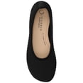 thumbnail image 5 of Journee Women's Aria Knitted Round Toe Knit Flats, 5 of 10