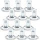 thumbnail image 1 of Portavelas AGLARY de cristal cónico, 12 unidades, transparentes, 1 of 7