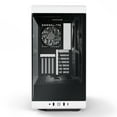 thumbnail image 2 of HYTE Y40 Modern Aesthetic Panoramic Tempered Glass Mid-Tower ATX Computer Gaming Case with PCIE 4.0 Riser Cable Included, White, 2 of 7