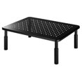 thumbnail image 1 of blackweb Increased Airflow Adjustible Monitor Stand (BWA22HO009C-Black), 1 of 4