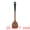 Brown, variant on Unique Bargains Kitchen Heat-Resistant Spatula Cooking for Frying Brown 15.4x3.7 in