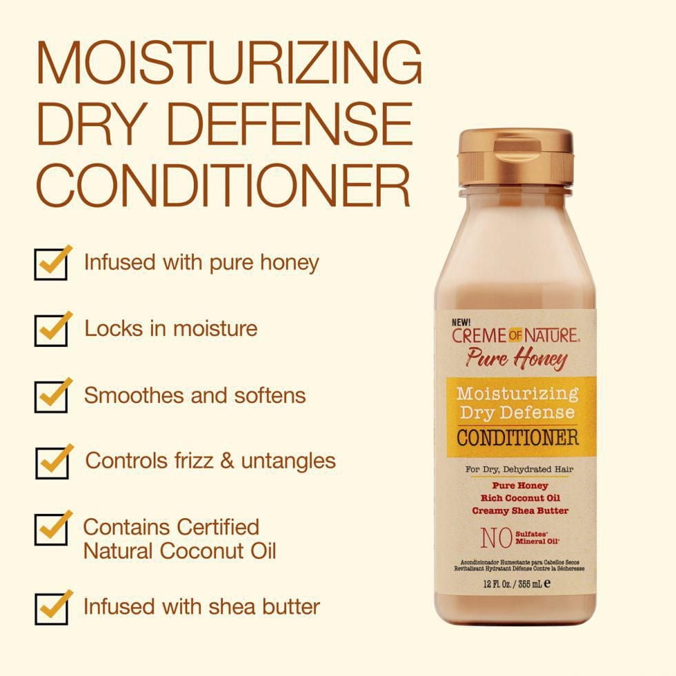 Pure Honey Moisturizing Dry Defense Conditioner 12 fl oz