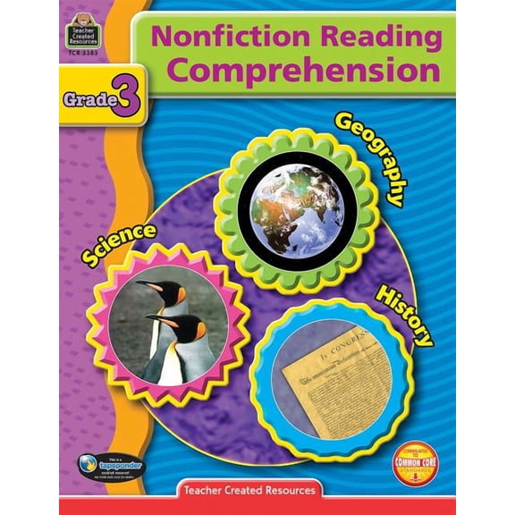 Nonfiction Reading Comprehension Grade 3, (Paperback)