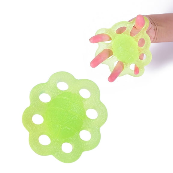 Worgeous 8 Hole Grip Ball Forearm Strengthener Exerciser Fitness Child Green