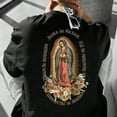 thumbnail image 3 of Virgen de Guadalupe Unisex Shirt – Virgin Mary Religious T-Shirt for Men & Women, Faith-Based Catholic Tee with Back Print, 3 of 7