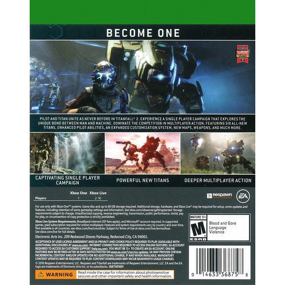 Titanfall 2, Electronic Arts, Xbox One, 014633368758 - image 2 of 8