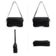 thumbnail image 2 of Bolso de hombro Gumhay Clutch Purse Bolso de mano de piel sintética negro, 2 of 6