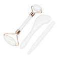thumbnail image 1 of Ensemble de Rouleaux de Jadestone, Rouleau à Double Tête Rouleau de Jadestone et Gua Sha Ensemble Relaxation pour Corps Vert, Blanc, 1 of 7