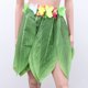 thumbnail image 5 of EeaseMX Falda hawaiana de hierba, falda tribal primitiva con hojas, falda de noche para fiestas luau en la playa (verde), 5 of 7