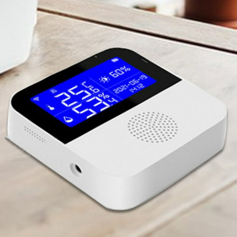 WiFi Temperature Monitor Smart Thermometer: WiFi Temperature Sensor with 1M  Waterproof External Probe, App Alert & Buzzer Alarm, Digital Remote  Temperature Gauge for Refrigerator, Fish Tank, Pet - Yahoo Shopping