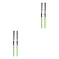 thumbnail image 4 of Guardoinrt Lot de 2 Brosses à Tambour en Acier à Haute Teneur en Carbone Bâton de Cajon Musical Résistant à l'Usure Fournitures d'Instruments Bâtons Vert 2Ensemble, 4 of 6