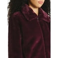 thumbnail image 4 of No Boundaries Faux Fur Jacket, Women's, 4 of 5