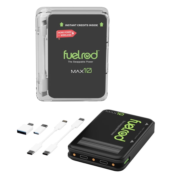 Cargador Portátil FuelRod MAX10 10000mAh Inalámbrico USB-C