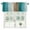 Green Brown, variant on Sage Green Gray Ombre Kitchen Valances for Windows 60x18 Inch Kitchen Curtains Valances Rod Pocket Vintage Country Wooden Bathroom Window Valances for Window Treatment Decor
