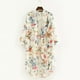 thumbnail image 5 of Mujeres floral a prueba de sol cubrir hasta la rebeca de gasa largo kimono abrigo blusa superior tholdsy AP0085-01, 5 of 7