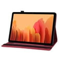 thumbnail image 4 of Allytech for Galaxy Tab A7 10.4" Case SM-T500 T505 T507, Slim Fit Multi Angle Viewing Stand Flip Cover Protective Shockproof Butterfly Design Cases for Samsung Galaxy Tab A7 10.4" - Red, 4 of 9