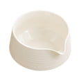 thumbnail image 2 of Tazón de té de de cerámica de cerámica japonesa para batir con boquilla de 560 ml hecho a mano para amigos amantes del té de cocina, 2 of 8